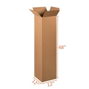 12x12x48 tall shipping box