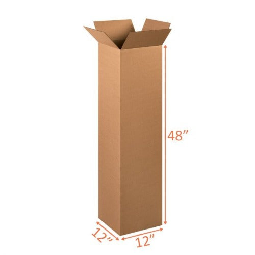 12x12x48 tall shipping box