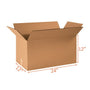 24x12x12 Shipping and Packing Box (2 Pack)