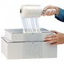 Small Hand Shrink Wrap Clear Rolls 5"x1000 with Handle - Heavy Duty
