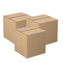 10x10x10 Size Shipping and Packing Box - Cardboard -