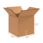 12x12x12 Double Wall Shipping and Packing Box - Cardboard -
