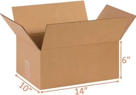 14x10x6 shipping boxes bundle