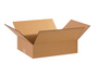 15 x 12 x 3" Flat Corrugated Boxes
