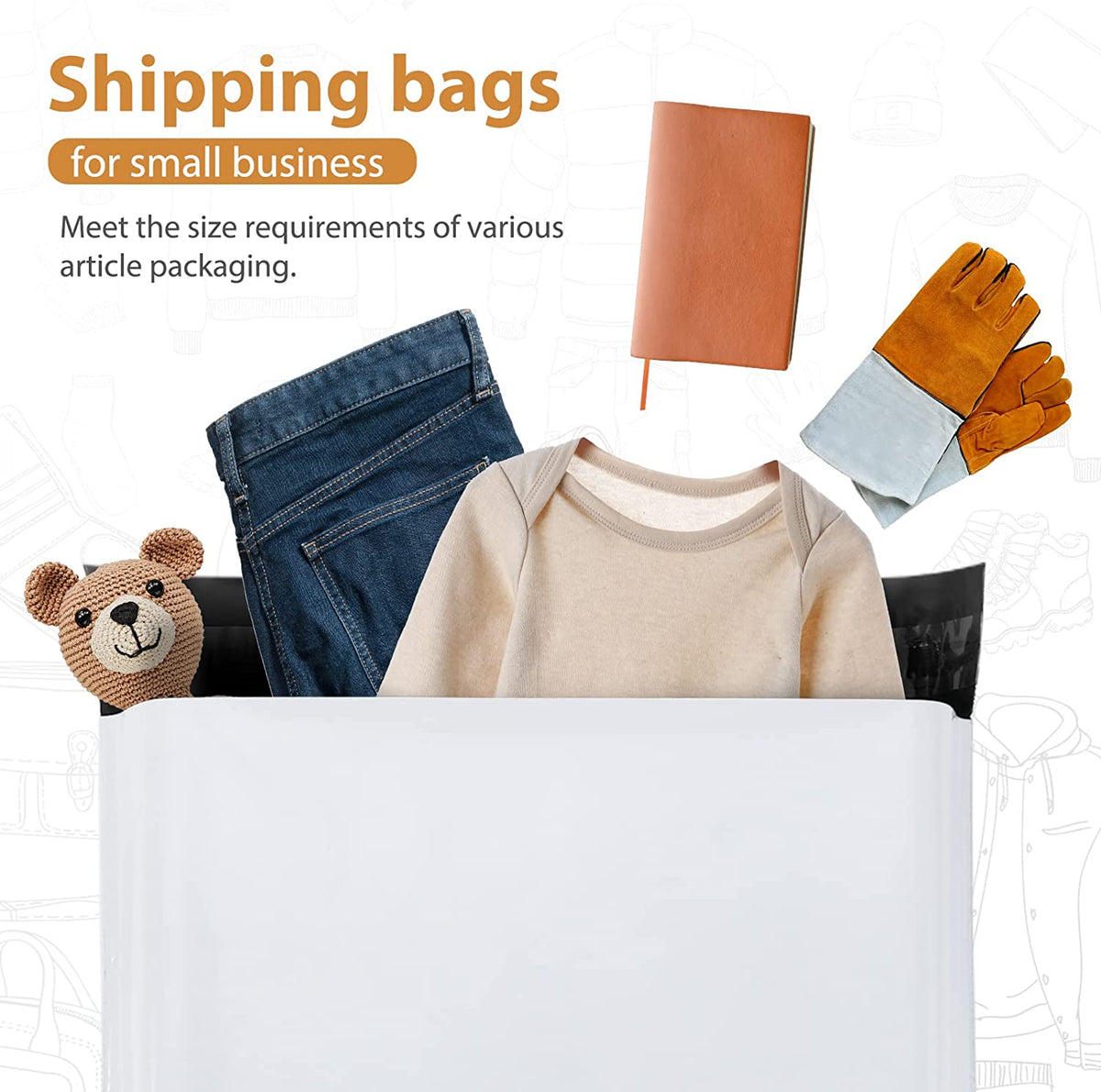 JP Jpack 19x24 Poly Mailers