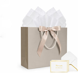JP Jpack Large Gift Bags with Handles 12.6x9.8x4.3