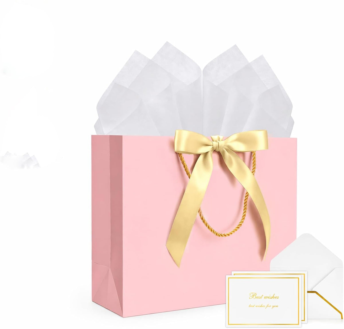 JP Jpack Large Gift Bags with Handles 12.6x9.8x4.3