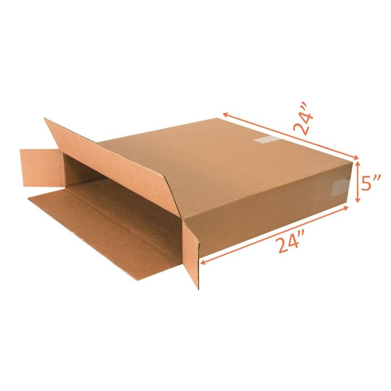 24 Box 24x5x24 Shipping and Packing Box (2 Pack)