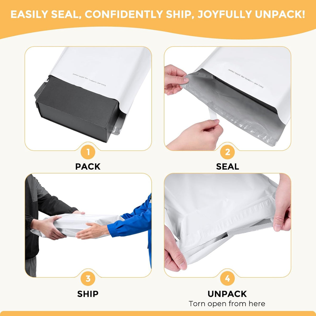 JP Jpack 19x24 Tear Strip Poly Mailers