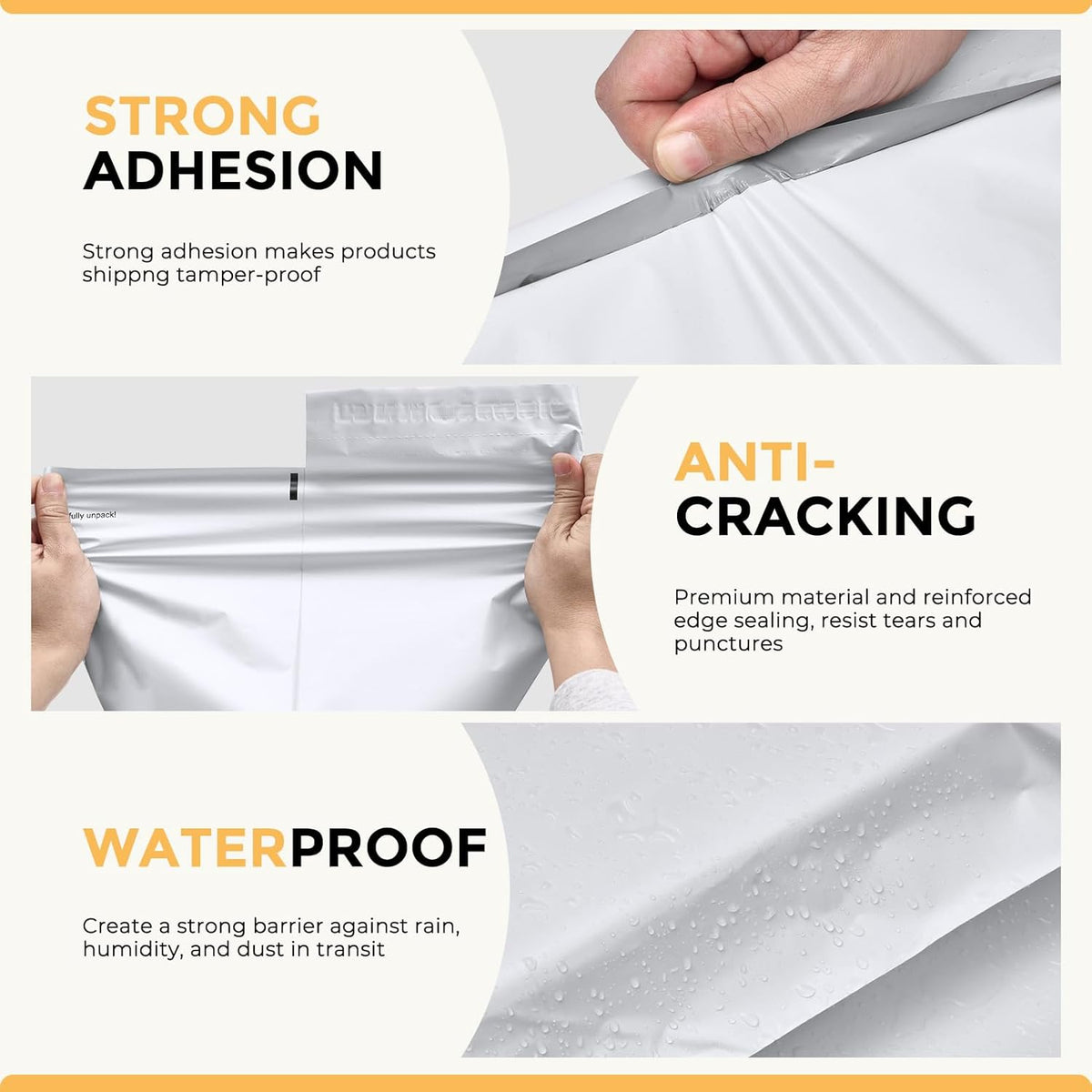 JP Jpack 14.5x19 Tear Strip Poly Mailers