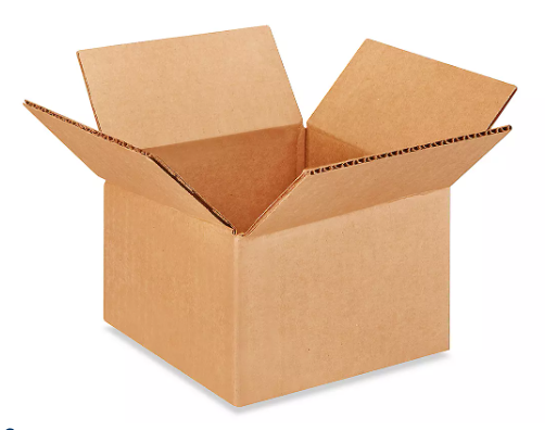 664 cardboard 
box