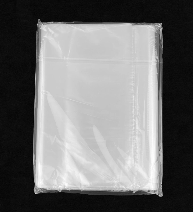CLEAR POLY BAGS Large Plastic Packaging Open Flat Packing T-Shirt Apparel