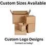 8x8x36 Shipping and Packing Box - Cardboard -
