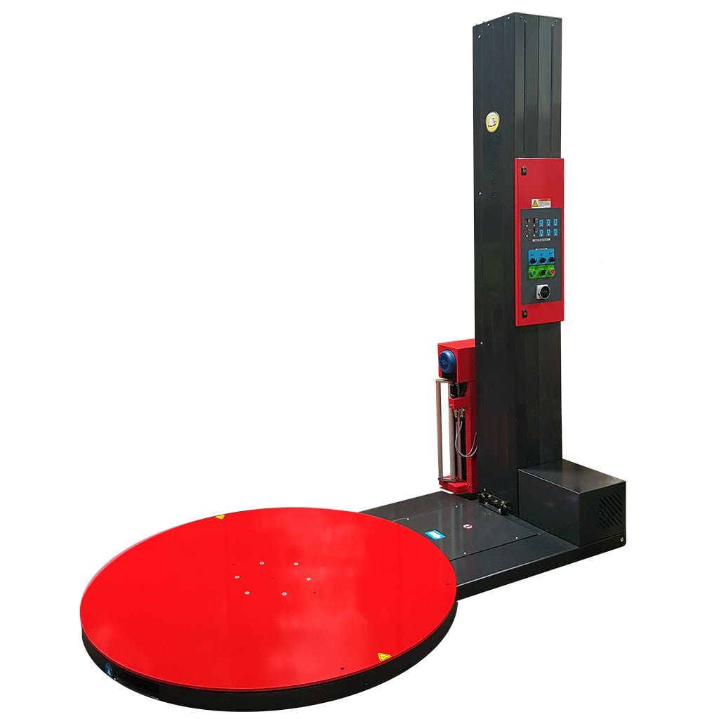 Eagle 1000BE Semi-Automatic Stretch Wrapper - 114" Wrap Height