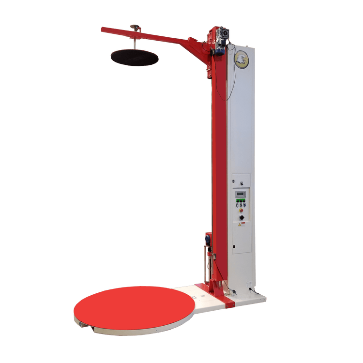 Eagle 2000B-P Semi-Automatic Stretch Wrapper with Top Press