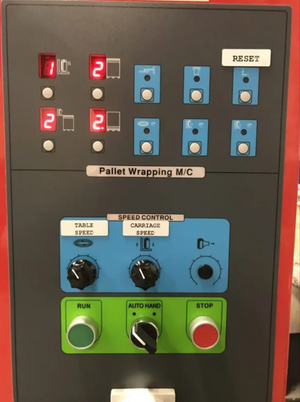 Eagle 1000A Stretch Wrap Machine with buttons