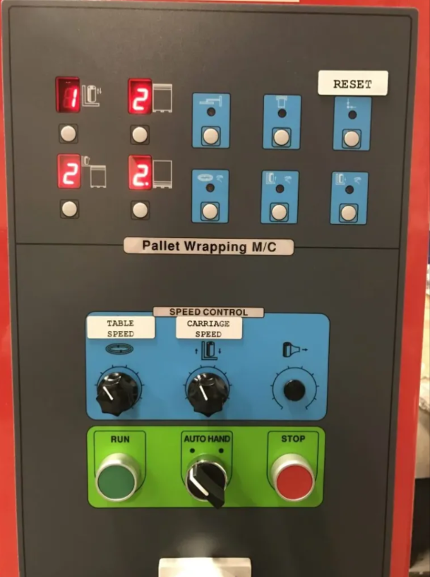 Eagle 1000A Stretch Wrap Machine with buttons