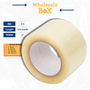 Heavy Duty Packing Tape, 1-36 Rolls, 2.6 Mil, Clear, 2 Inch x 110 Yards Extra Strength, Refill for Packing and Shipping