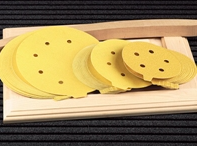 GAP Sanding Disc PSA 5x5H 400A A/O Gold B