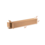 6x6x36 Shipping and Packing Box (25 Pack)