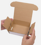 White Shipping and Packing Box: Various Sizes: 6x4x2 6x4x4 and more
