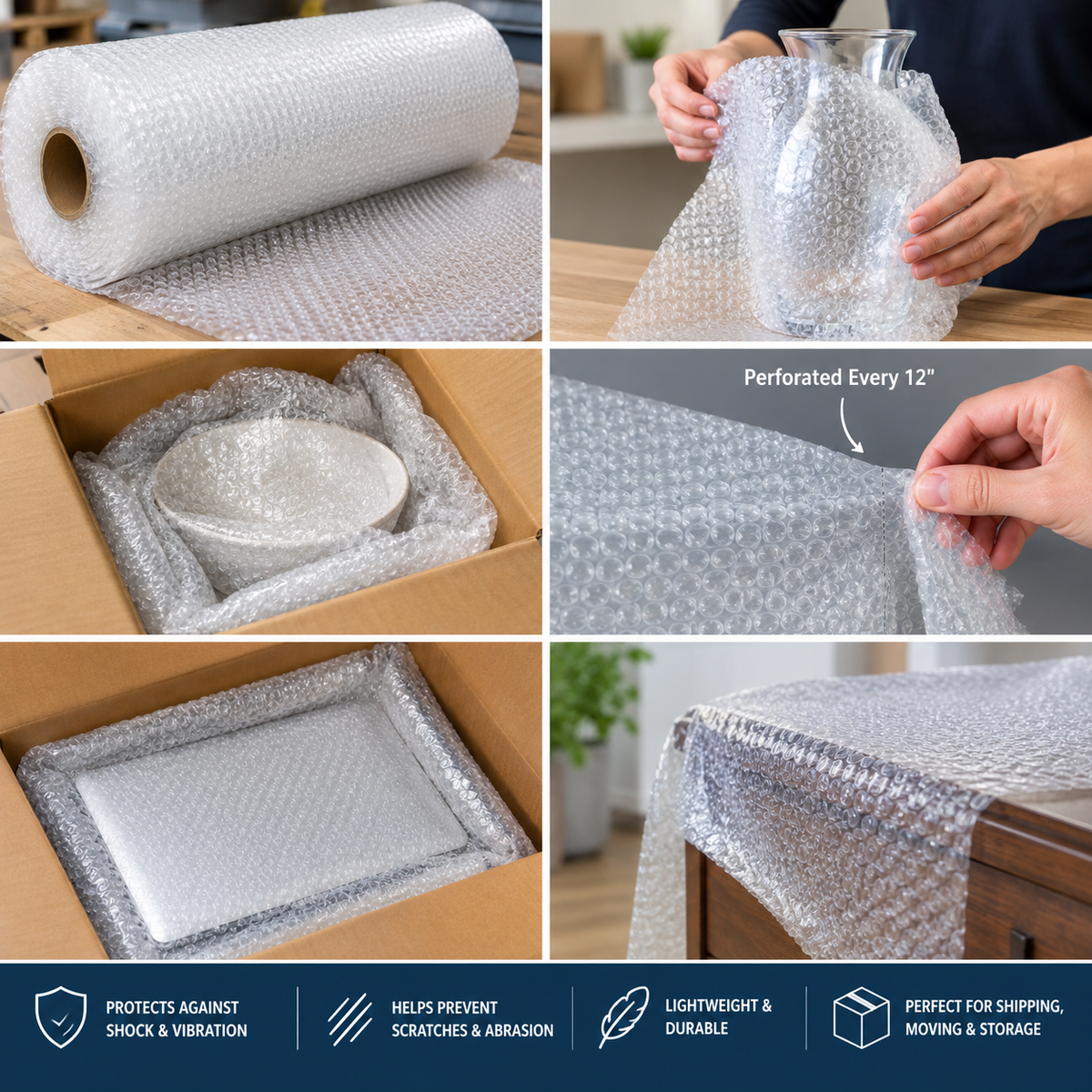 bubble cushion wrap for packing