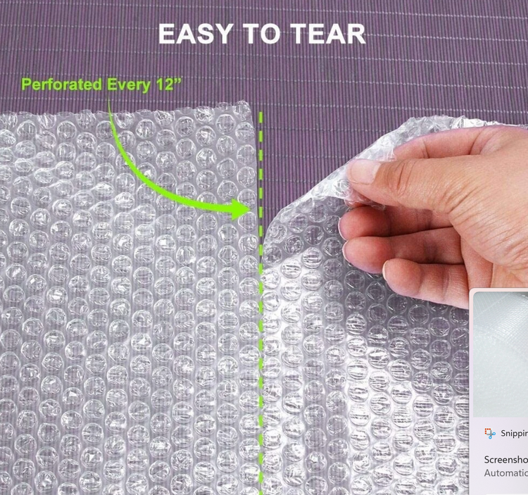 easy tear bubblewrapz