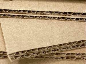 stack  12.25" x 12.25" Corrugated Cardboard Pads | 32 ECT | 200-Pack side